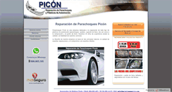 Desktop Screenshot of parachoquespicon.com